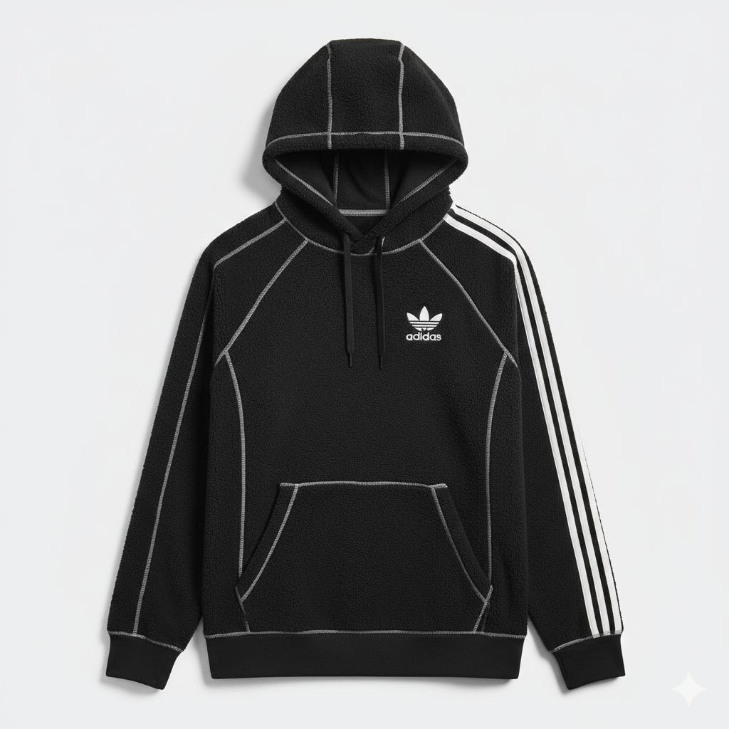 Blød og trendy hættetrøje