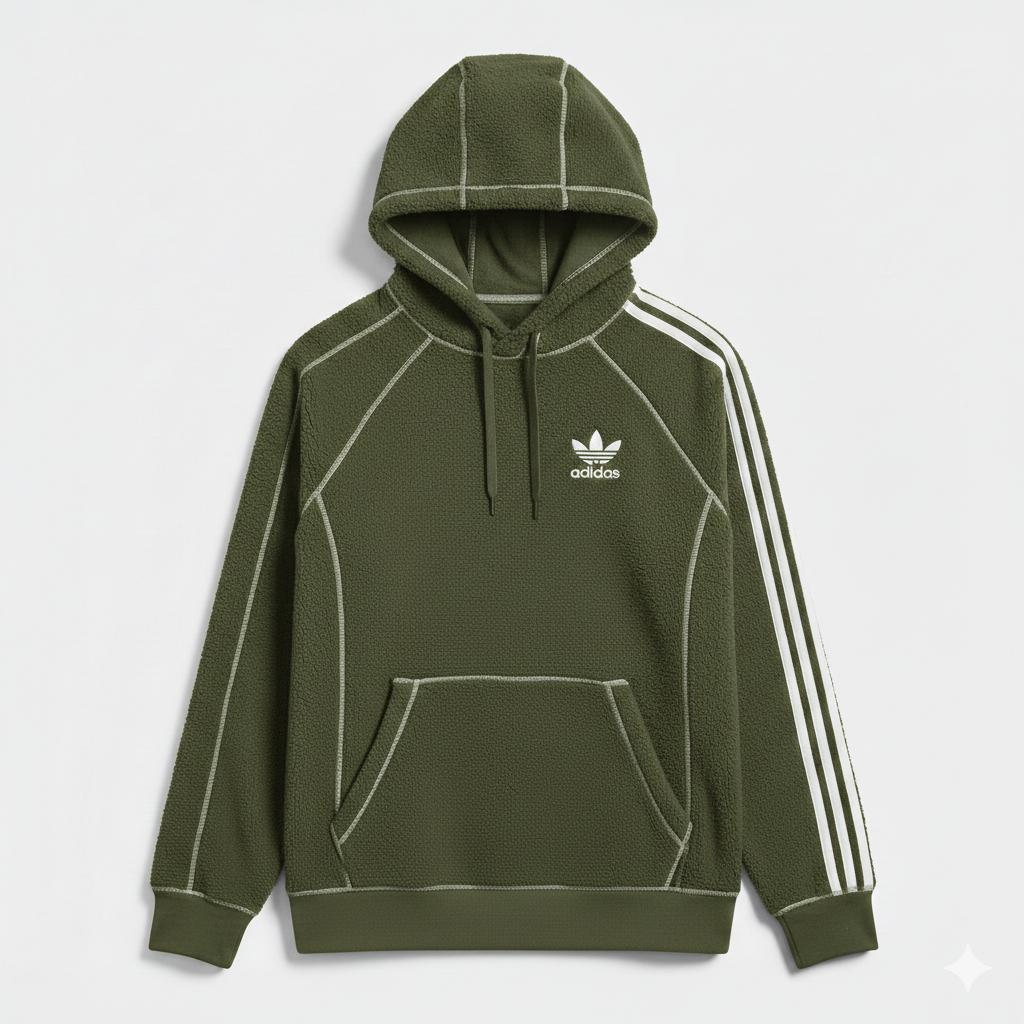 Blød og trendy hættetrøje